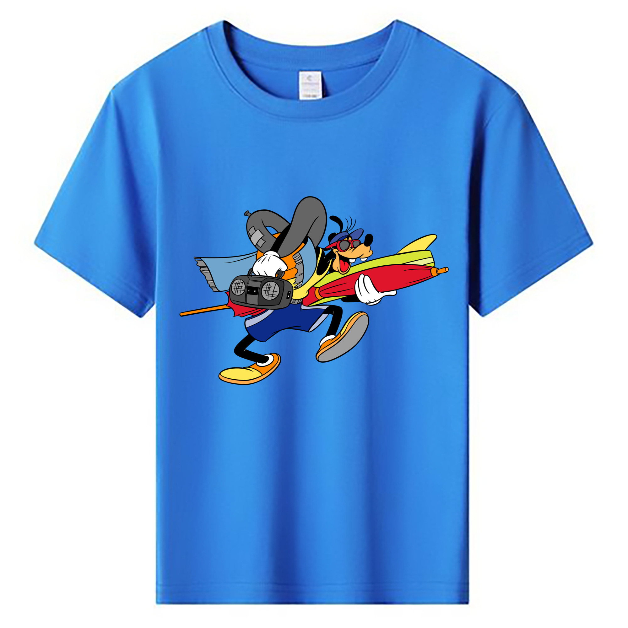 ミッキーマウス Mickey Mouse 綿100％キッズTシャツ（フロントプリント）
